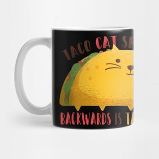 Cute Taco Cat Graphic Tee Mug